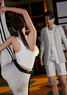 Unexpected Yoga Session (4)