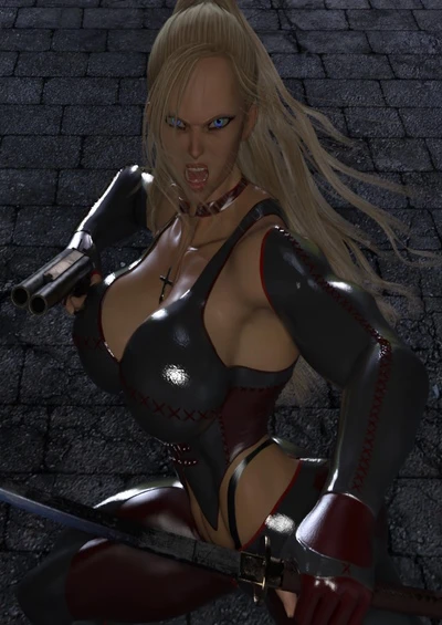 Bsgstudio – Vamp Vs Huntress