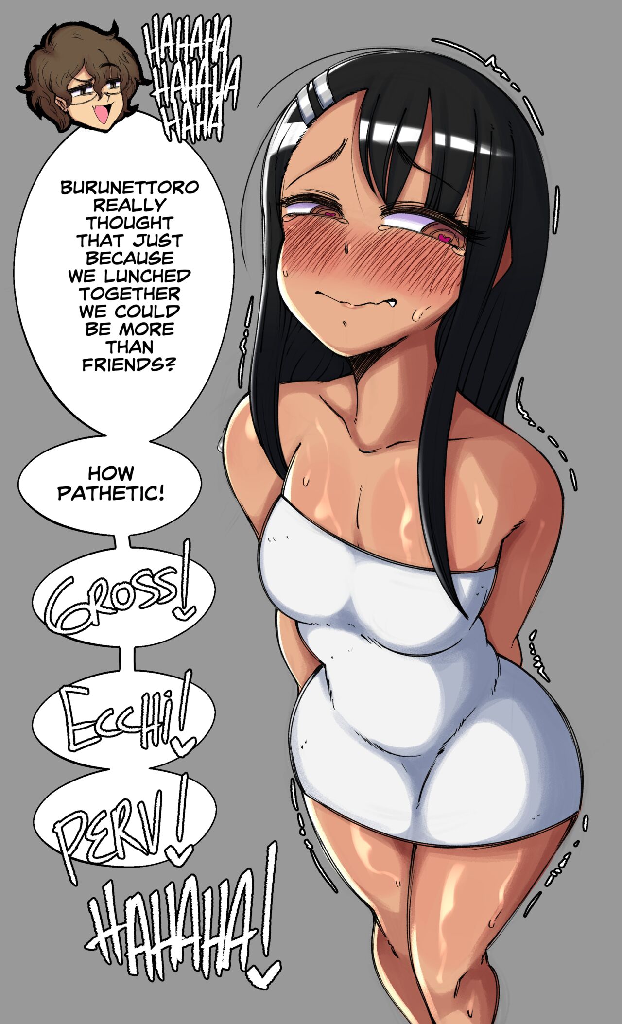 Don't toy with me miss nagatoro porn