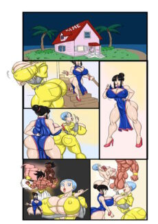 Sol1Sun – Bulma and Chichi Tag Team (Dragon Ball Super)