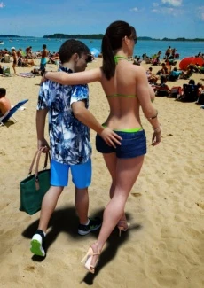 A Trip to the Beach Panels (10)