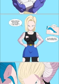 Vegeta VS Android 18009