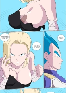Vegeta VS Android 18013