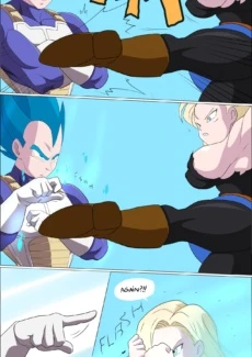 Vegeta VS Android 18014