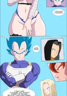 Vegeta VS Android 18015