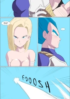 Vegeta VS Android 18020