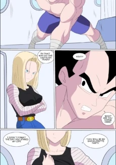 Vegeta VS Android 18023