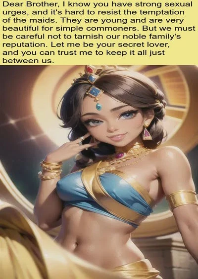 Sister Incest, Princess Edition 4 – AI Generated