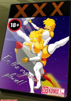 sexkomix2 - Simpsons. To the planet Orgasmo