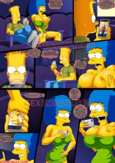To the planet Orgasmo Simpsons (11)