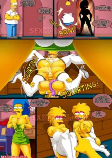 To the planet Orgasmo Simpsons (14)