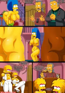 To the planet Orgasmo Simpsons (16)