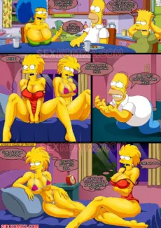 To the planet Orgasmo Simpsons (5)