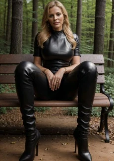 AI Girl in the woods (3)