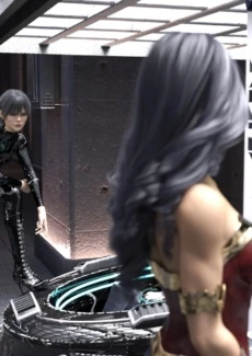 Catwoman and Diana Swap (13)