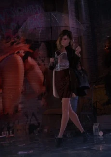 Dark and dank alleyway (3)