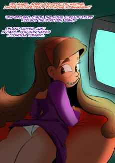 Gravity Fall Night with Mabel (1)