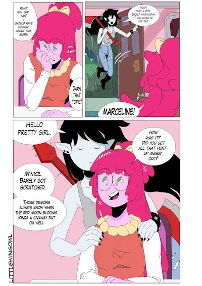 [Littlewingowl] Bubbline comic (Adventure Time)