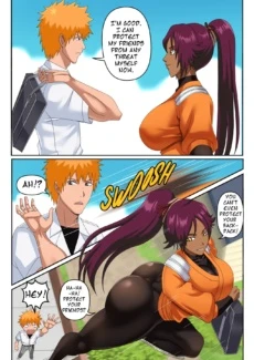 Yoruichi Comic0002