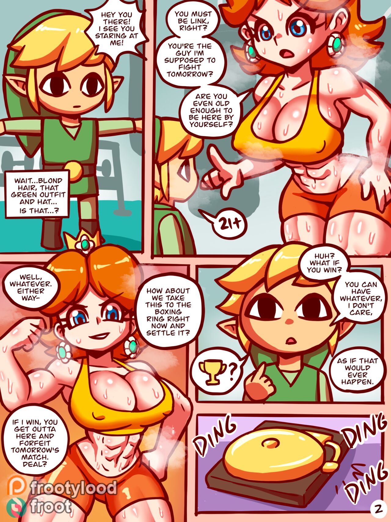 Mossy Froot] Daisy Comic | 18+ Porn Comics