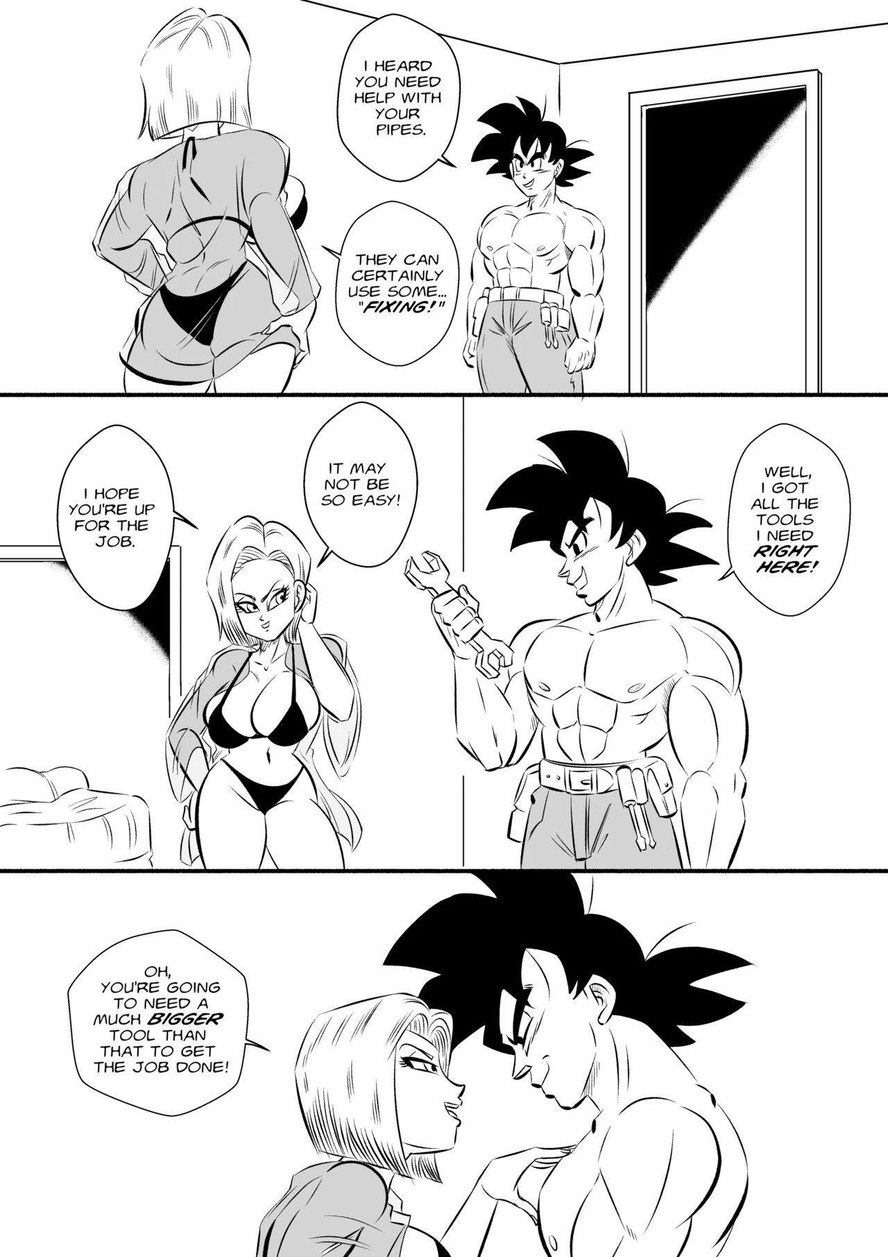 FunsexyDB Evil Mist - Dragon Ball Z Sex Comic Desire
