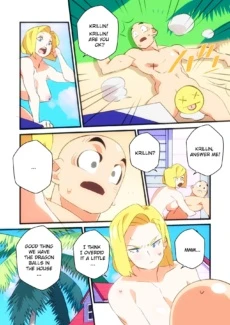 The Luckiest Earthling Warrior Doujin0015
