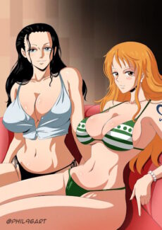 Phil96art – Nami and Robin Comic (One Piece)
