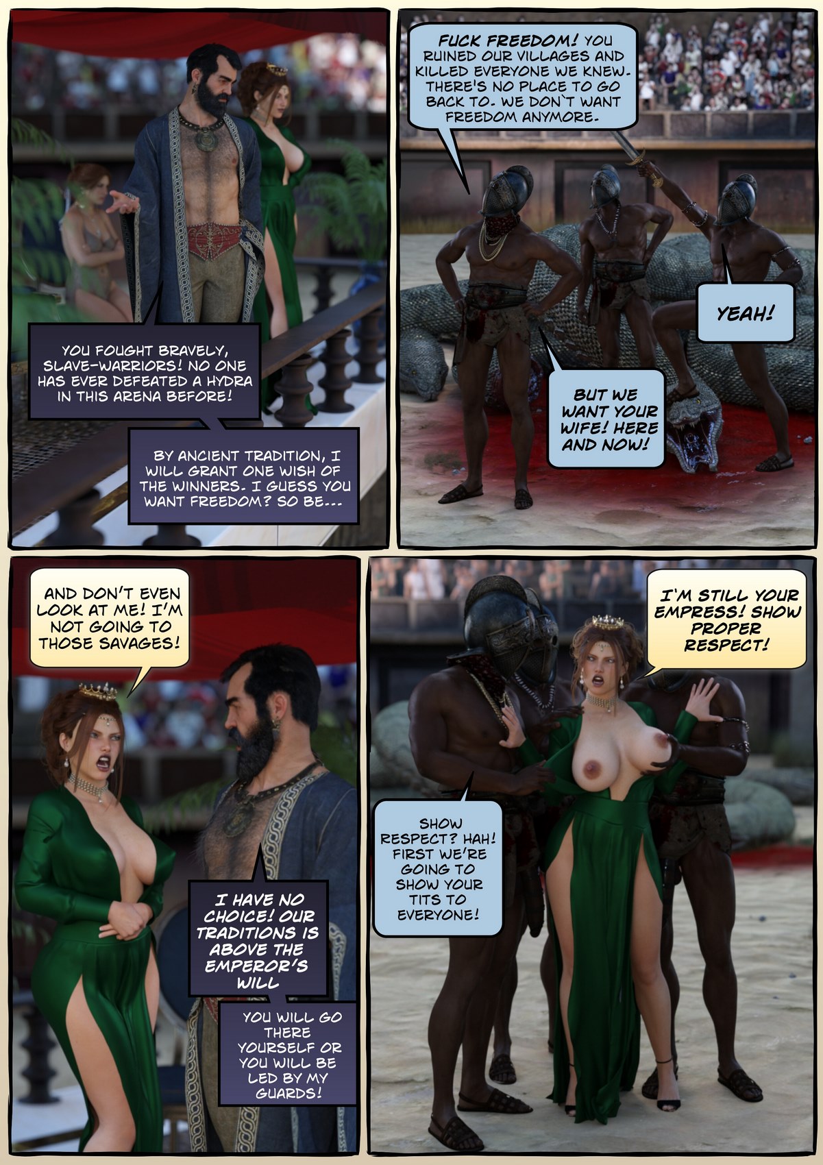 Keeper - Arena - Gladiators | 18+ Porn Comics