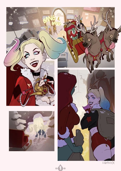 [Hornyx] Harley & Ivy’s Christmas Kiss