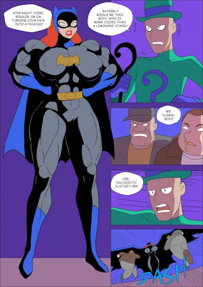Zetarok – Batgirl Muscular