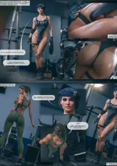 Jill and Sheva Gym Session (7)