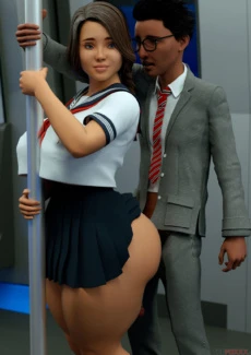Yumi and carlos tren (13)