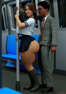 Yumi and carlos tren (14)