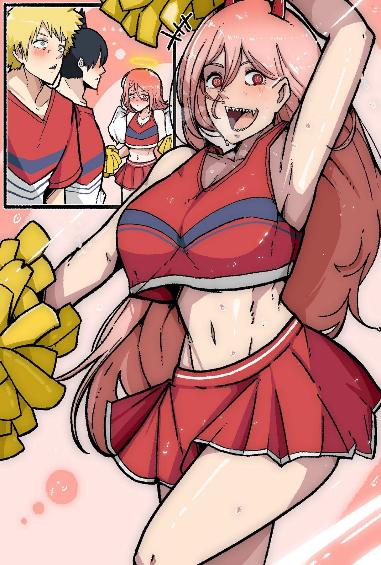 [Mark Gavatino] Chainsaw Man - Cheerleader | 18+ Porn Comics