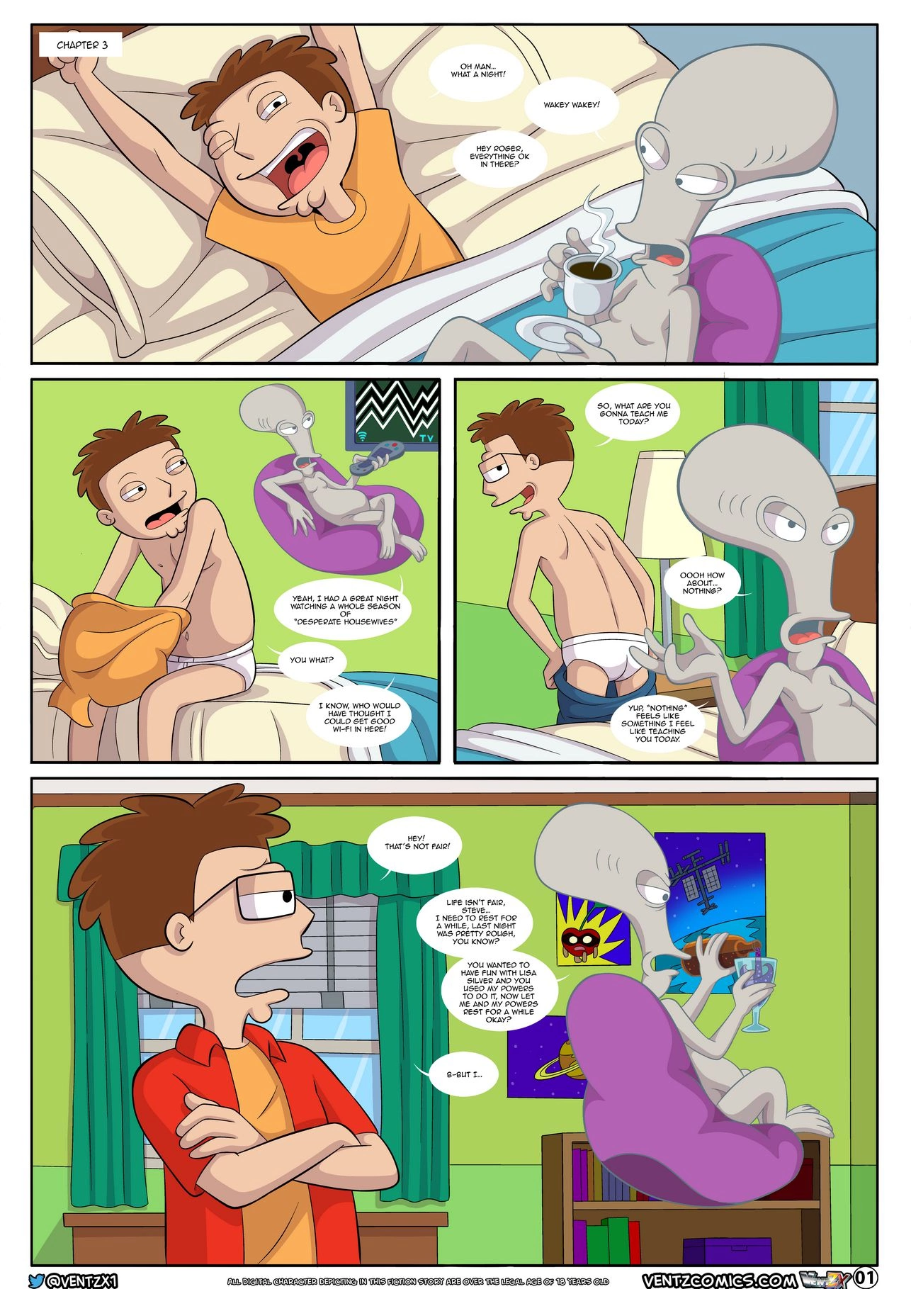 The Tales of an American Son Ch. 3 | 18+ Porn Comics