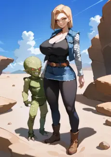 Do Android18 Birth Saibaiman’s Child (1)