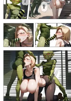 Do Android18 Birth Saibaiman’s Child (16)