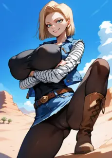 Do Android18 Birth Saibaiman’s Child (2)