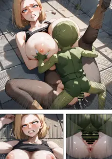 Do Android18 Birth Saibaiman’s Child (20)