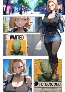 Do Android18 Birth Saibaiman’s Child (5)