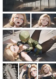 Do Android18 Birth Saibaiman’s Child (7)