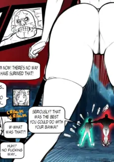 Rukia x Orihime in the 1000 Year ANAL Orgy 0014