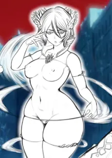 Rukia x Orihime in the 1000 Year ANAL Orgy 0029