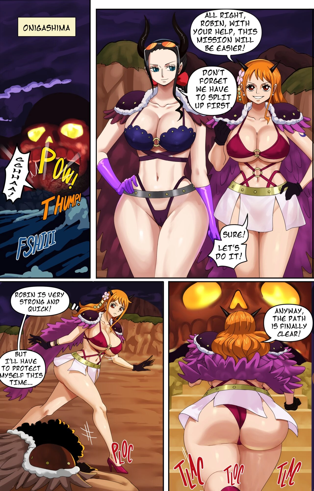 Pink Pawg] Beast Pirates (One Piece) | All Porn Comics