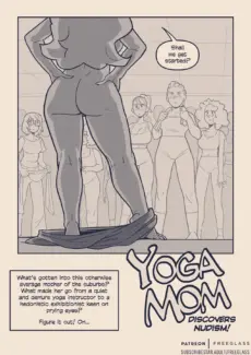 YOGA MOM discovers Nudism!0004