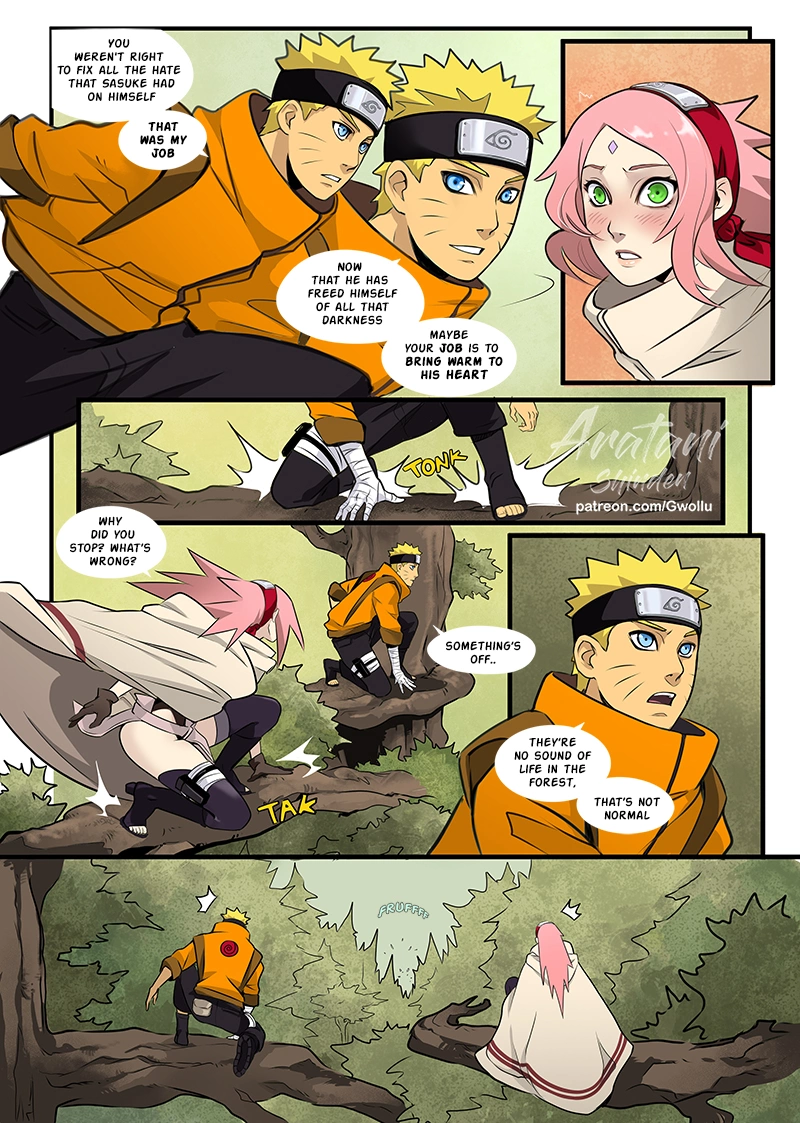 Gwollu) Sasuke Retsuden: Sex Night [Naruto] | All Porn Comics