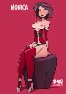 Monica Xmas Short [JMoz]