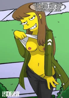 [H1DRAW] Forbidden Girlfriends (The Simpsons) Cartoon comics