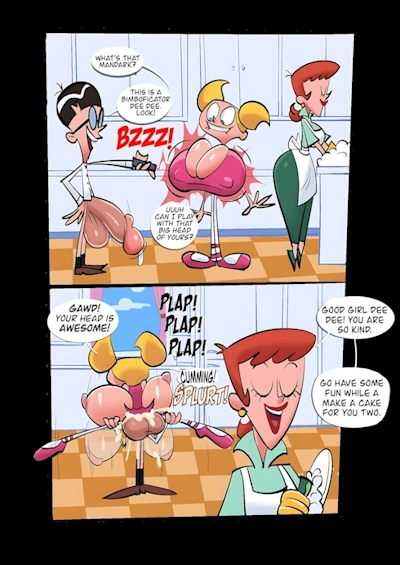 [John Coffe] Dex's Mom (Dexter's Laboratory) Cartoon comics