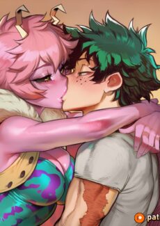 Izuku Midoriya x Mina Ashido_ Secret Lessons 0004